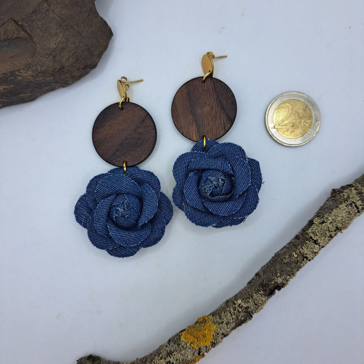 Ohrringe "Blue Bloom"