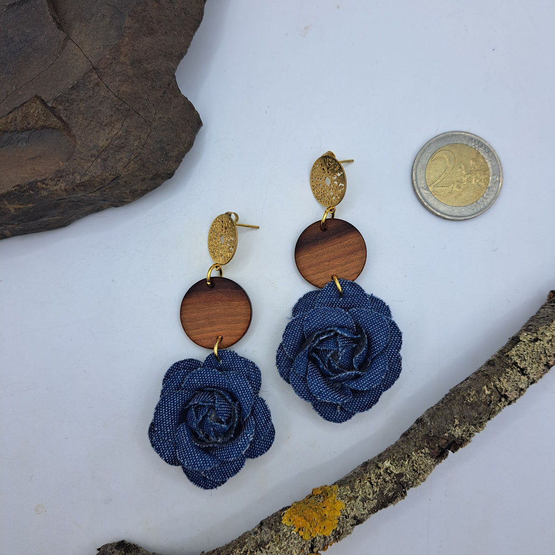 Ohrringe "Blue Bloom"