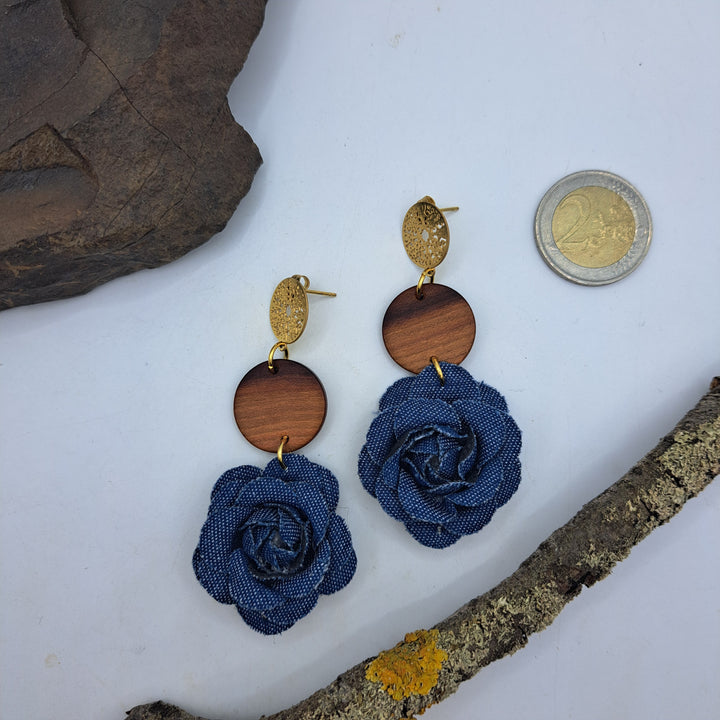 Ohrringe "Blue Bloom"